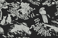 Printed Cotton Native Animals Mono