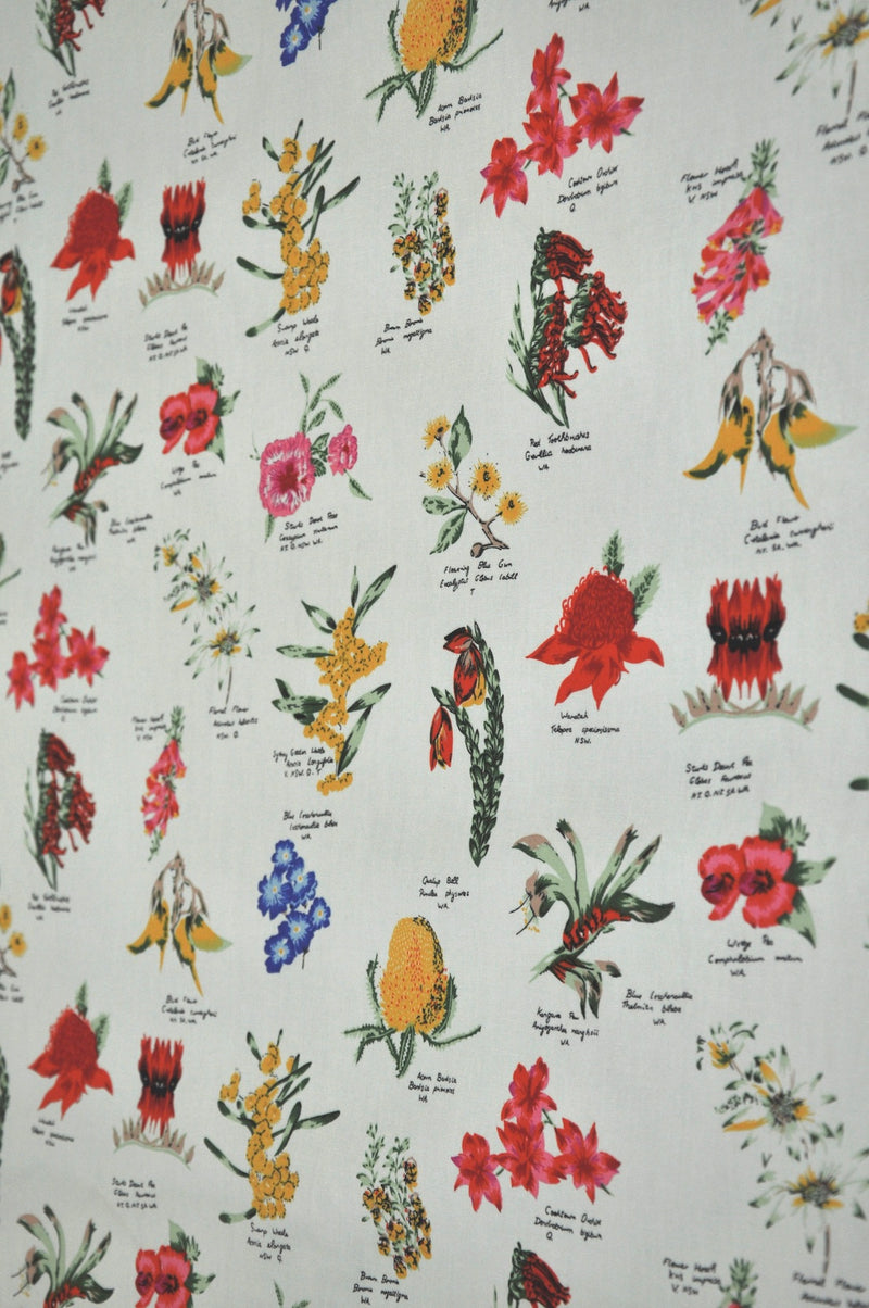 Printed Cotton Native Flora. 4JPG