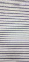 Printed Cotton Purple Stripes 1