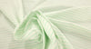 Printed Cotton Stripes Green 2