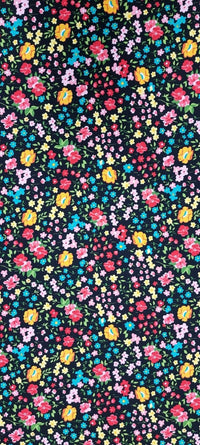 Printed Cotton Whimsical Black 1.1