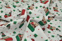 Printed Flannelette Bears 1