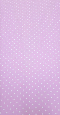 Printed Knit Lilac Polka 1