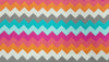 Printed Knit Rainbow Chevron