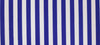 Printed Lycra Blue White Stripes