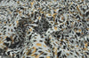 Printed Lycra Bronze Leopard 1