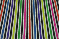 Printed Lycra Multi Stripes