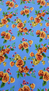 Printed Rayon Floral Sunshine 1