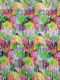 Printed Spandex Jungle Safari 1