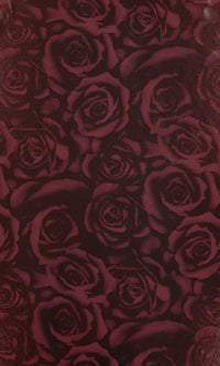 Printed Spandex Midnight Roses 1