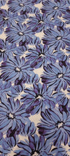 Printed linen royal bloom 1