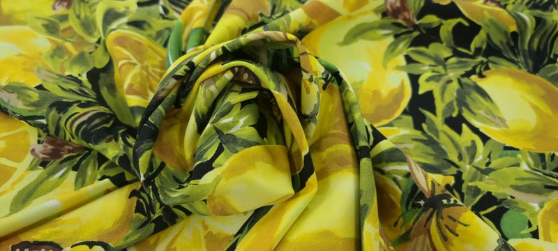 Printed lycra lemon harvest 2