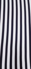 Printed lycra metallic mono stripes 1