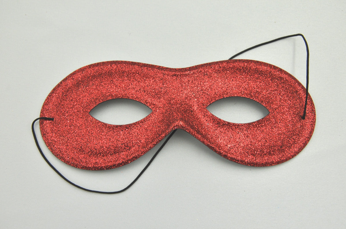 Round Eye Mask Red