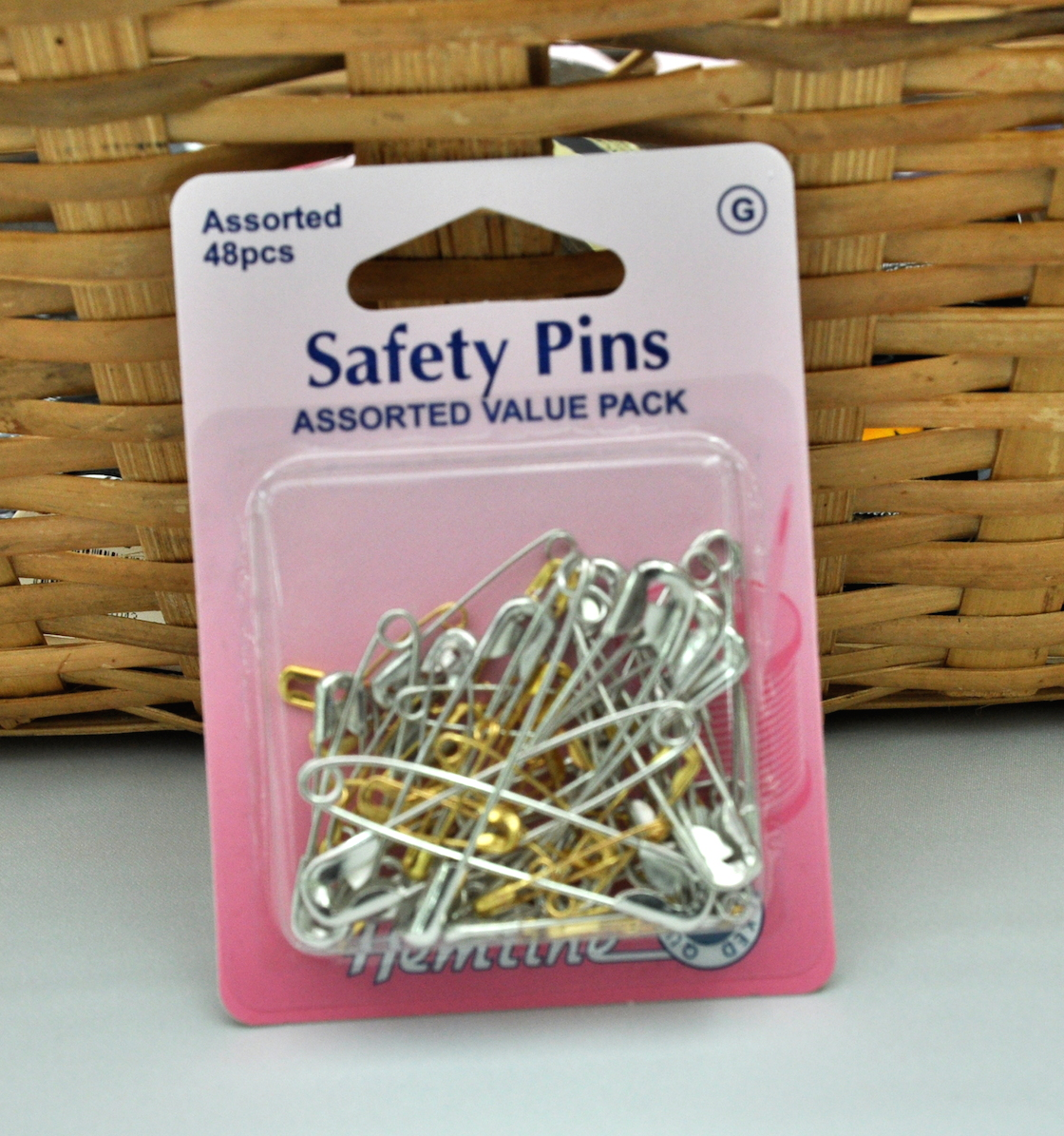 Safety Pins Assorted