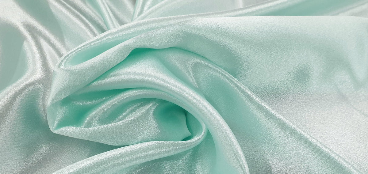 Satin Back Crepe Mint