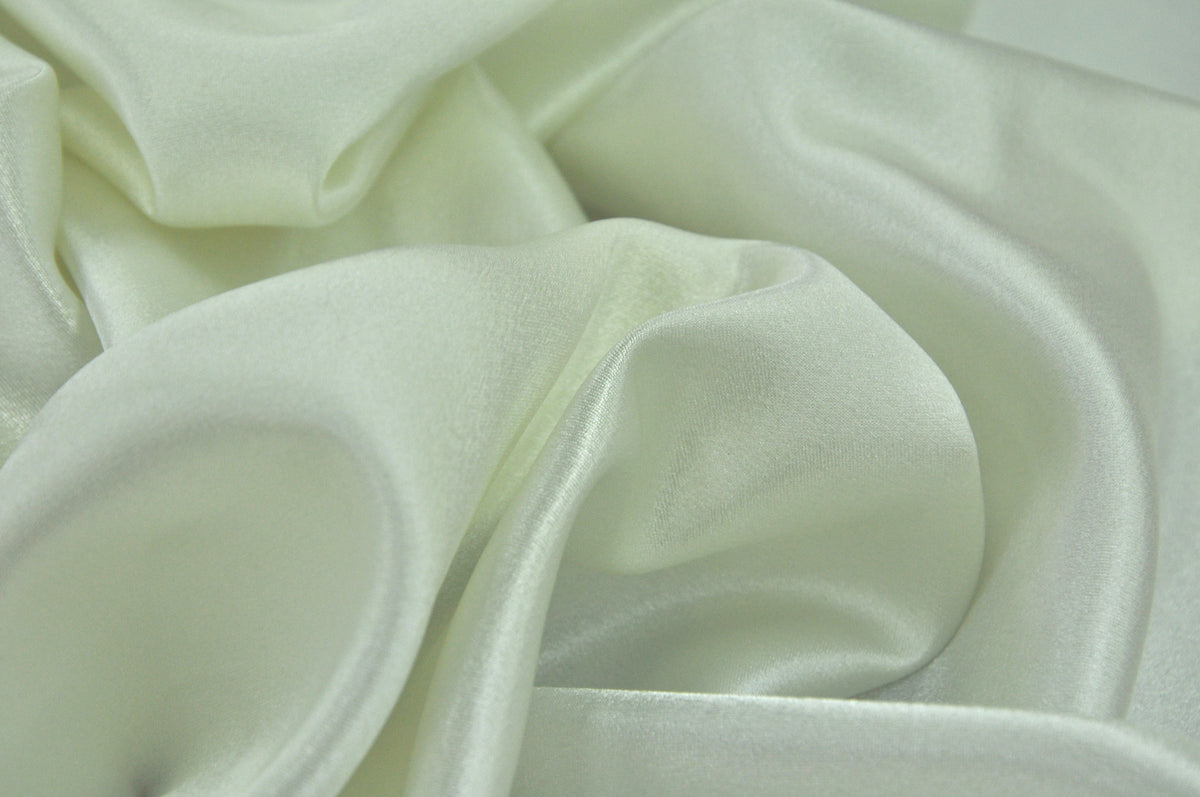 Satin Crepe Ivory