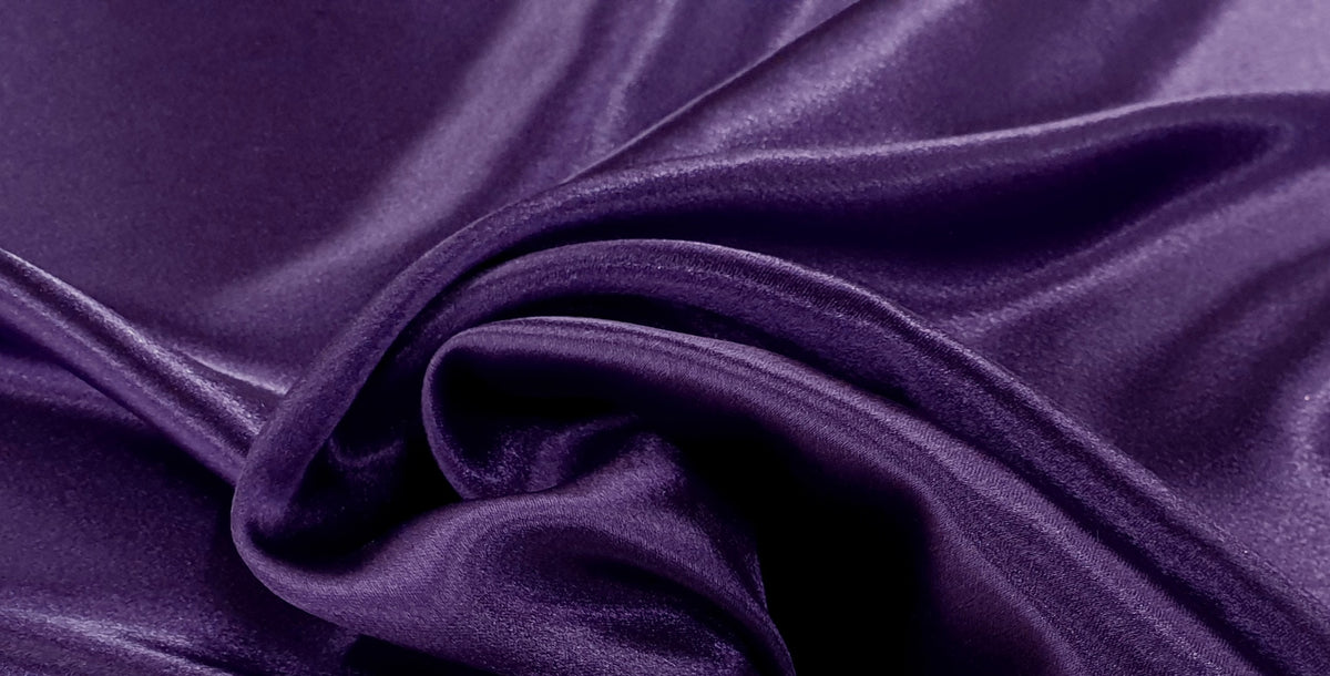 Satin Crepe Purple