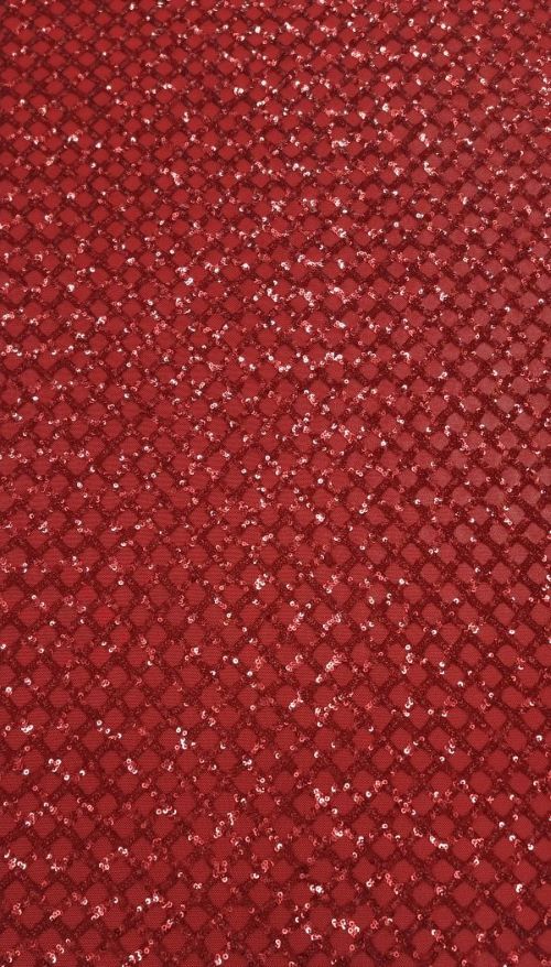 Sequin Diamond Red 1.1