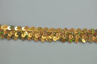 Sequin Gold Sparkle 2 Row 1