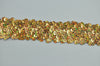 Sequin Gold Sparkle 3 Row 1