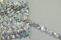 Sequin Silver Sparkle 1 Row