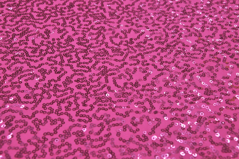 Sequin Swirl Hot Pink