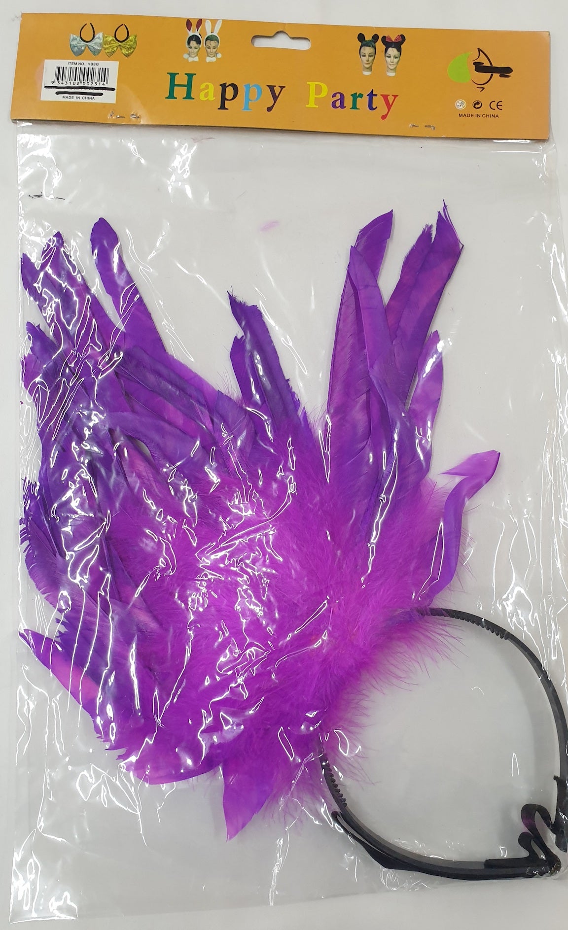 Showgirl Headband Purple