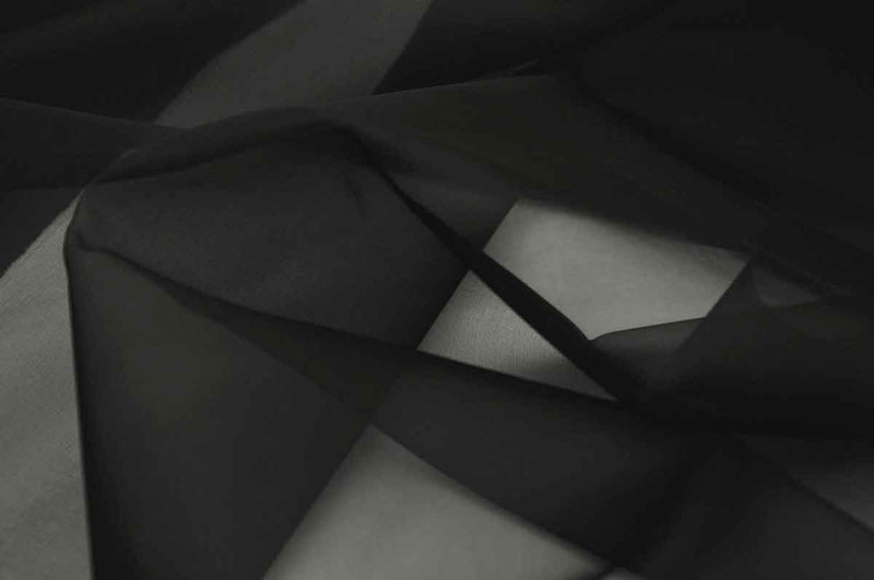 Silk Organza Black