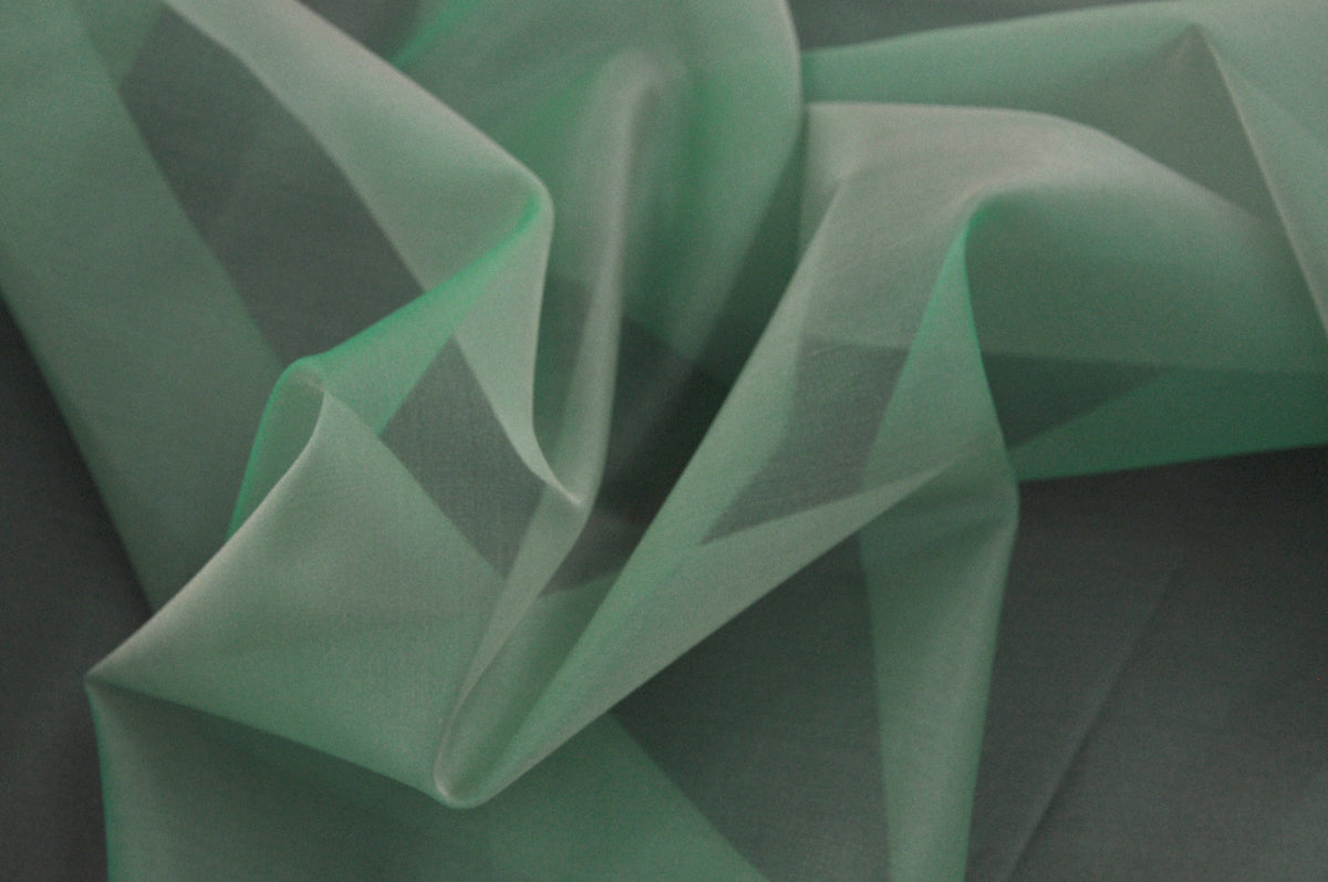 Silk Organza Emerald