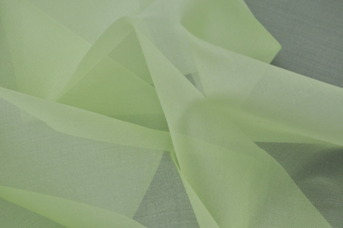 Silk Organza Lime