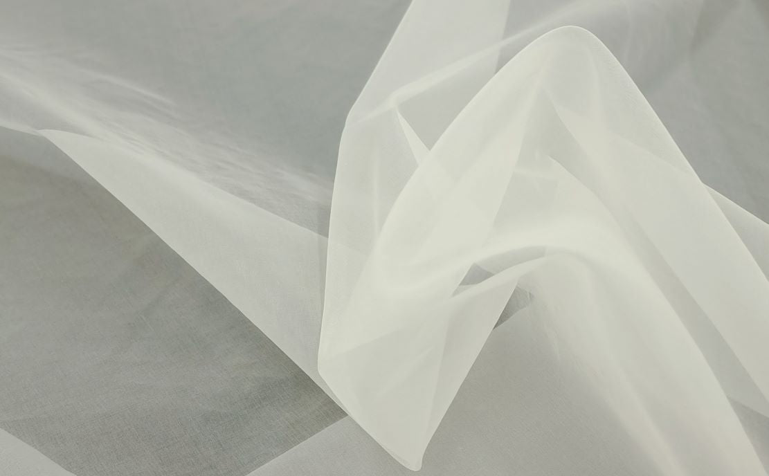 Silk organza ivory