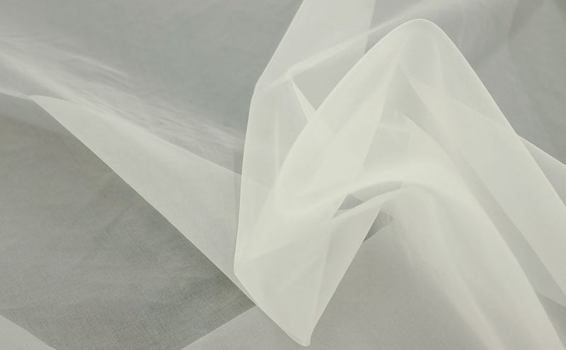 Silk organza ivory