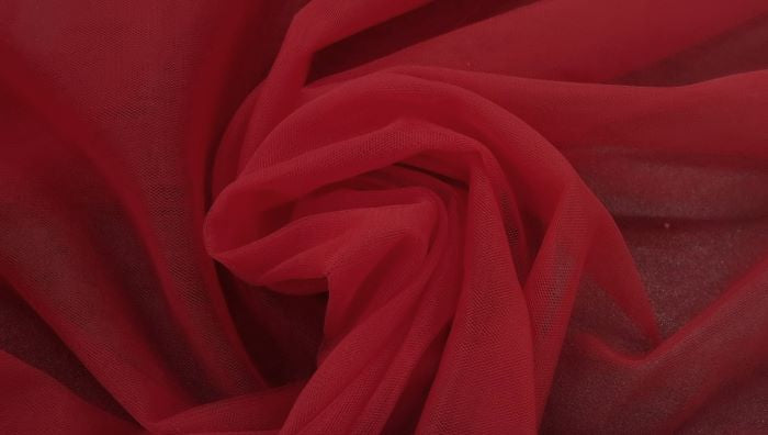 Soft Bridal Tulle Red