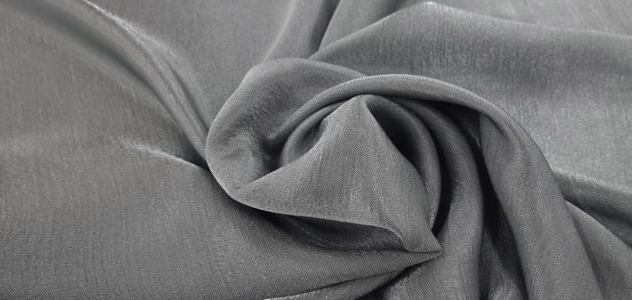 Soft Shantung Silver