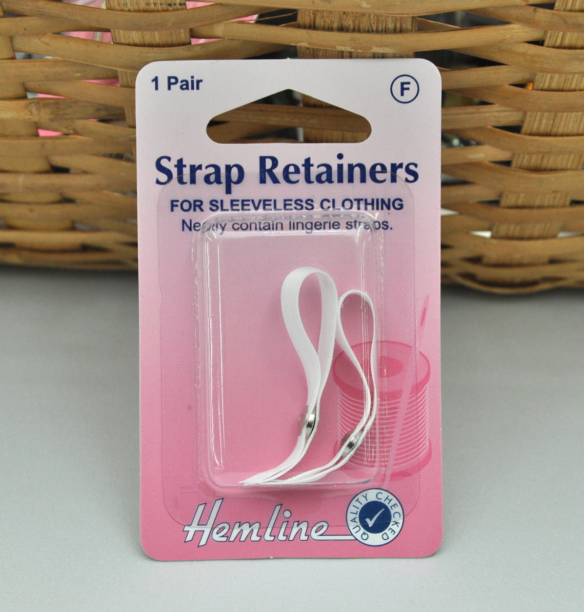 Strap Retainers White