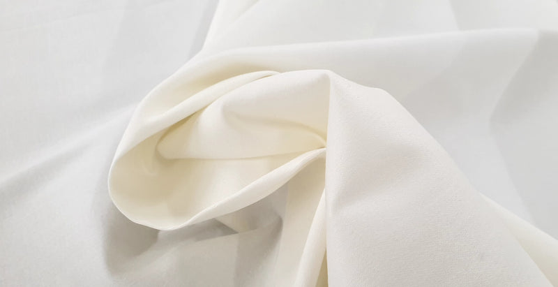 Stretch Cotton Ivory