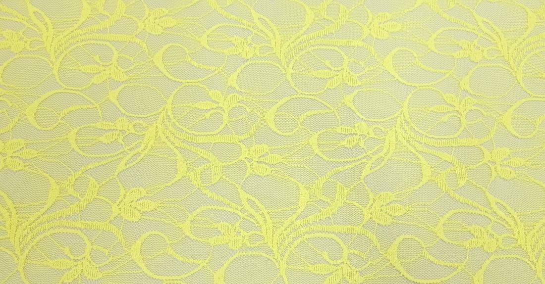 Stretch Lace Belle Lemon