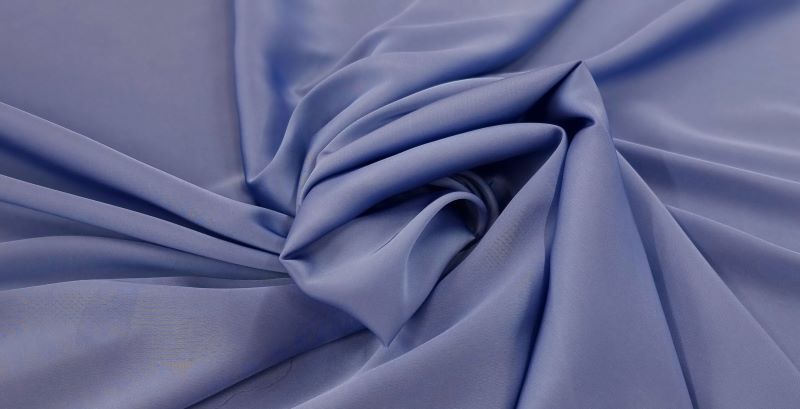 Stretch Satin Chiffon periwinkle