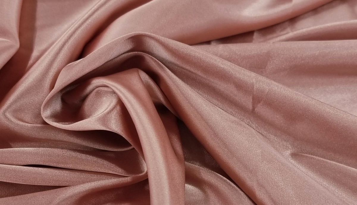 Stretch Satin Dusty Pink