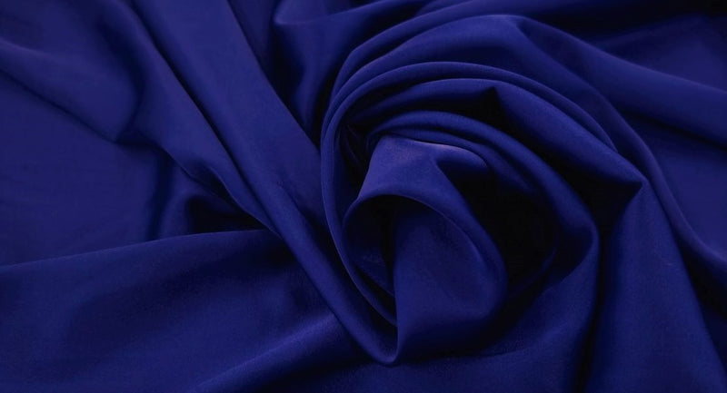 Stretch Satin Sapphire