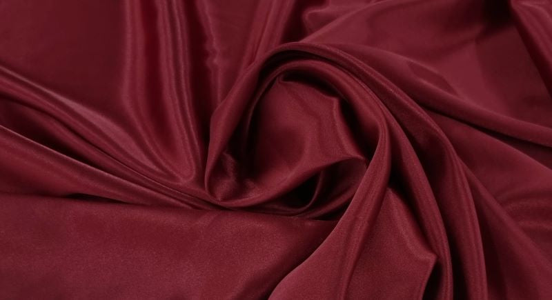 Stretch Satin Wine