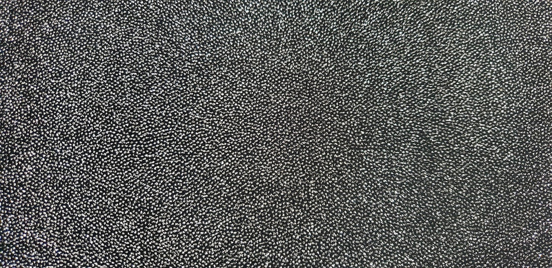 Stretch Velvet GLitter Silver Black