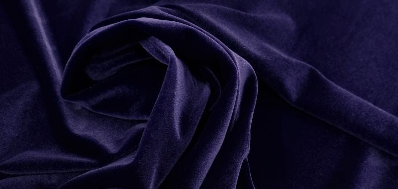 Stretch Velvet Purple