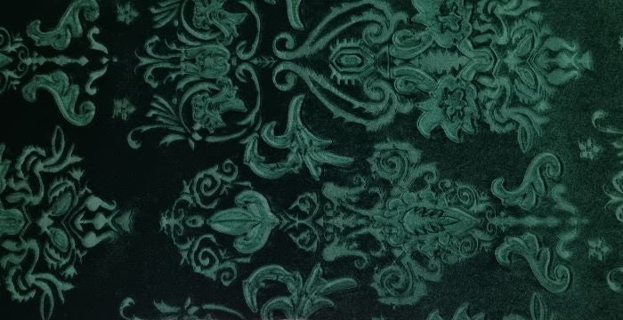 Stretch Velvet Regal Bottle Green