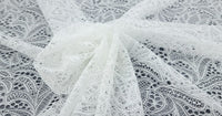 Stretch lace Enchanted White 2