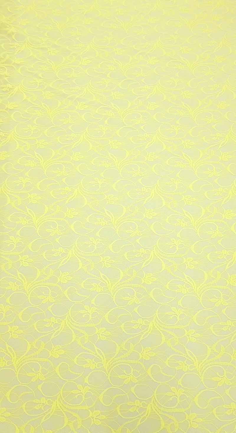 Stretch lace belle lemon 1