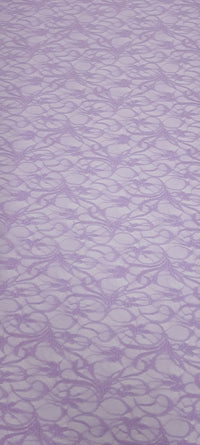 Stretch lace belle lilac 1