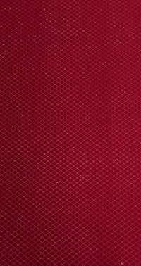 Stretch velvet diamond red 1