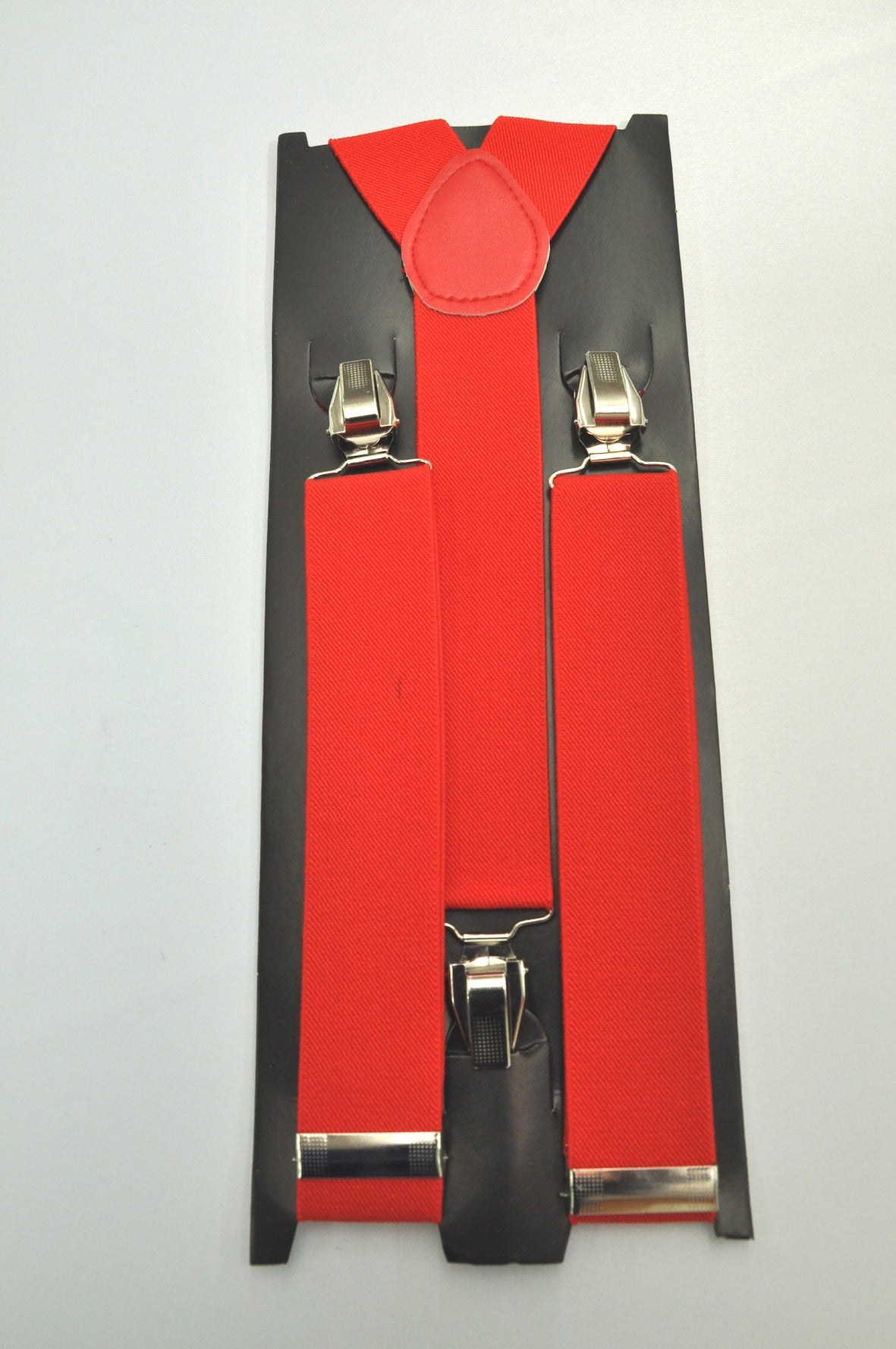 Suspenders Red